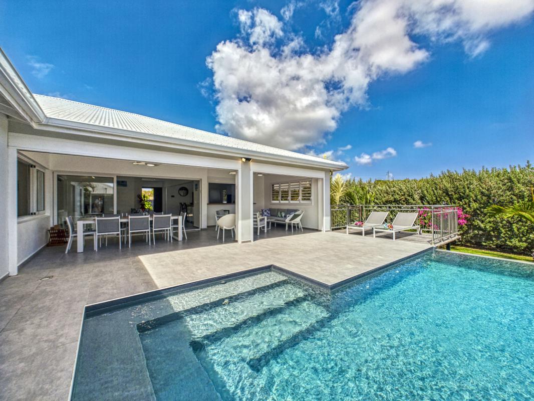 8.Location villa piscine Saint François Guadeloupe_Piscine